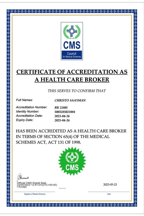 CMS-certificate